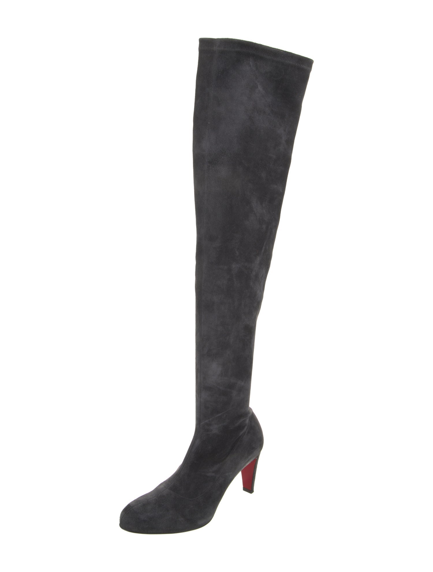 Christian Louboutin Suede Sock Boots