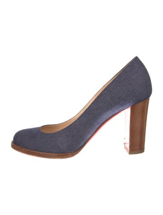 Christian Louboutin Denim Pumps
