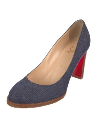 Christian Louboutin Denim Pumps