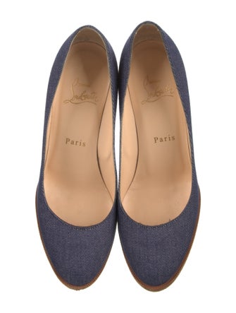 Christian Louboutin Denim Pumps