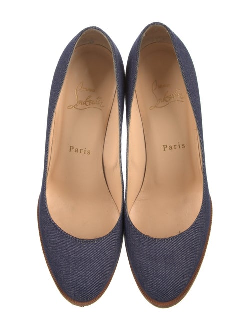 Christian Louboutin Denim Pumps