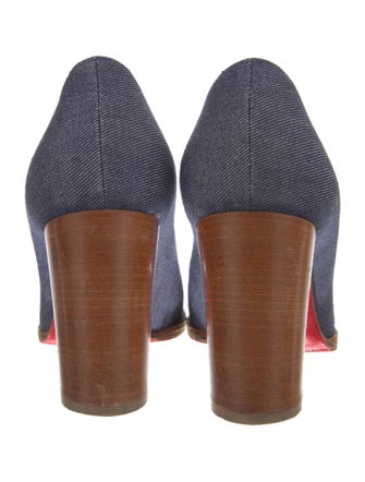 Christian Louboutin Denim Pumps