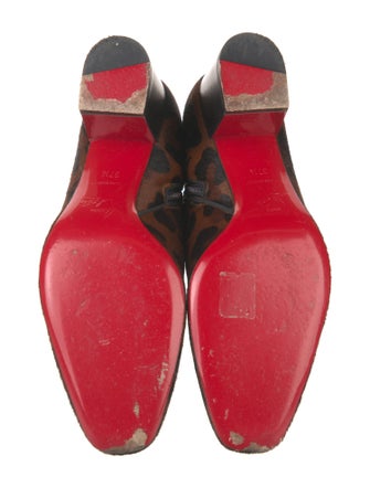 Christian Louboutin Disco70S 55 Pony Ponyhair Boots