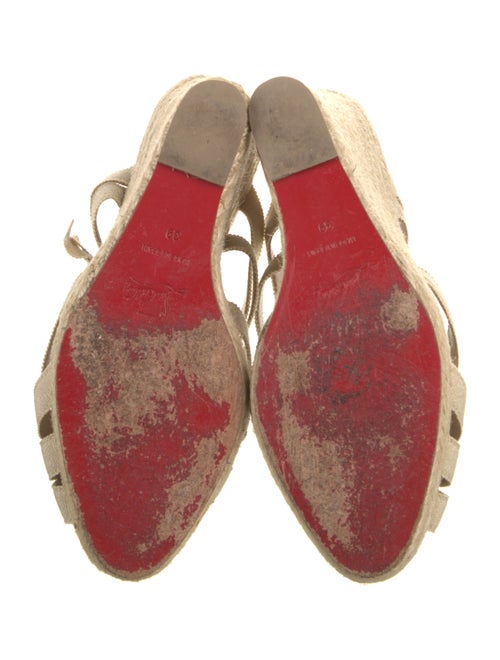 Christian Louboutin Bow Accents Espadrilles