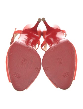 Christian Louboutin Patent Leather T-Strap Pumps