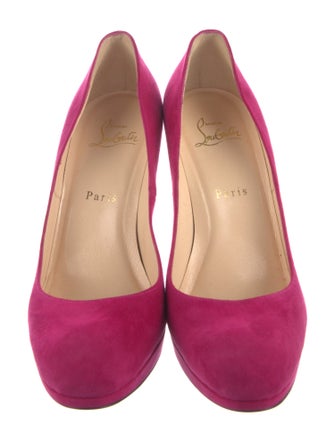 Christian Louboutin Suede Pumps