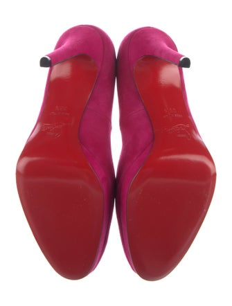 Christian Louboutin Suede Pumps