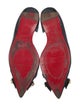 Christian Louboutin Spike Accents Leather D'Orsay Flats