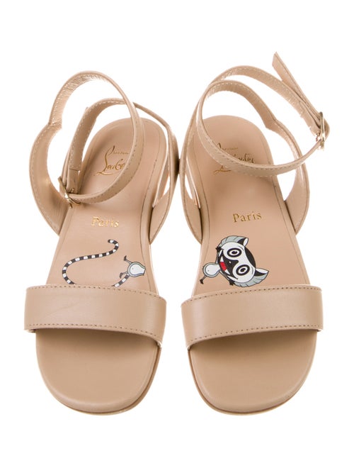 Christian Louboutin Girls' Leather Strap Sandals