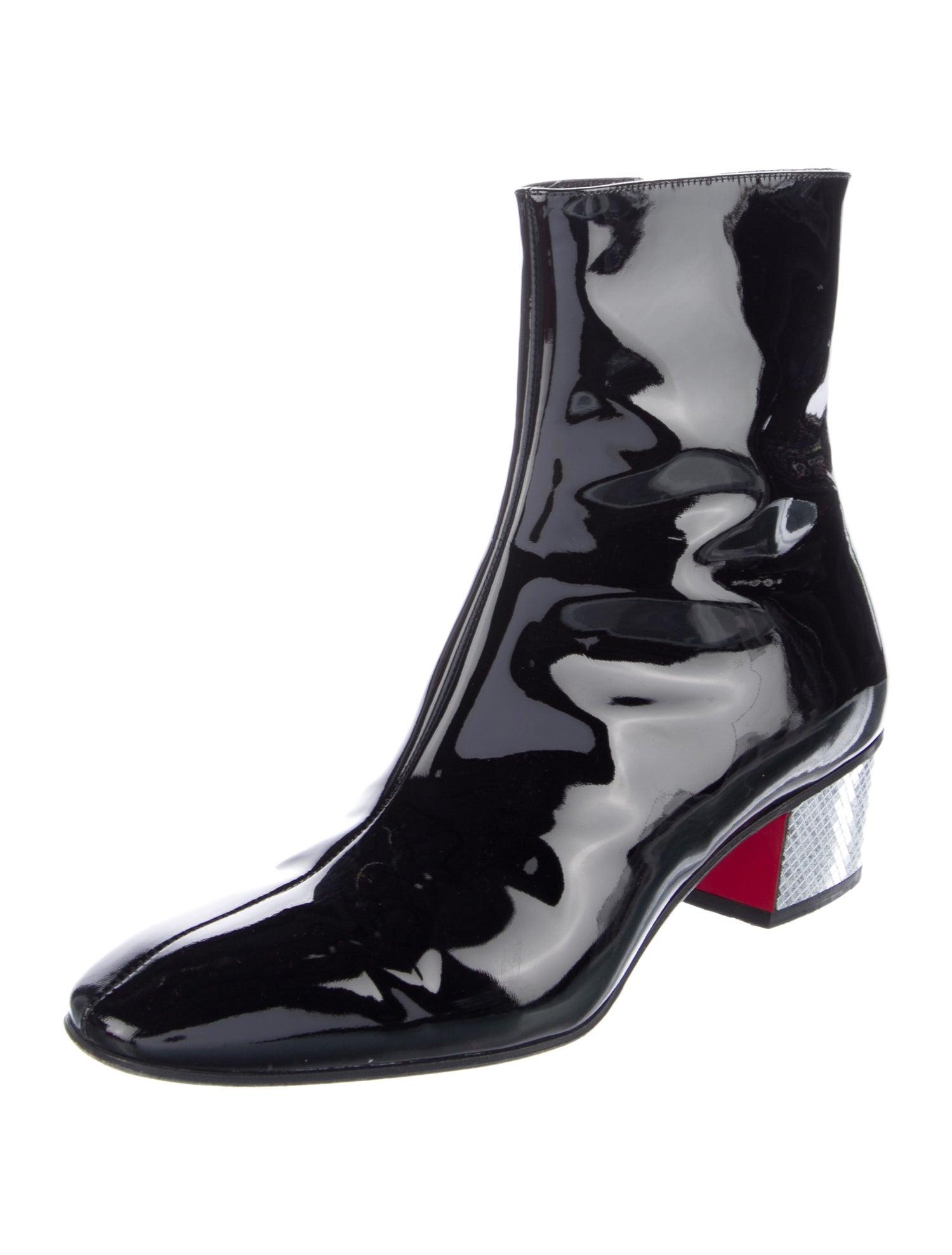 Christian Louboutin Patent Leather Boots