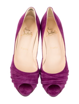 Christian Louboutin Suede Pumps