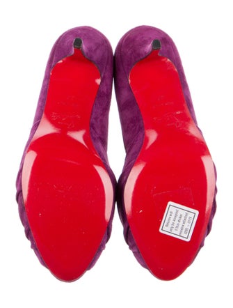 Christian Louboutin Suede Pumps