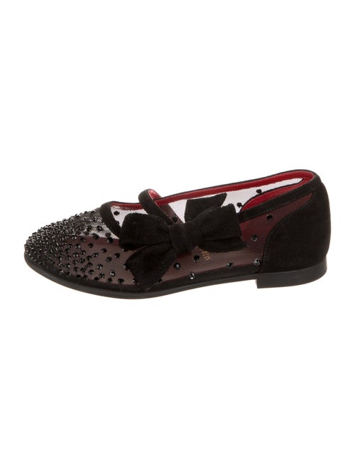 Christian Louboutin Girls' Mesh Ballet Flats