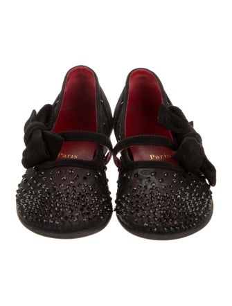 Christian Louboutin Girls' Mesh Ballet Flats