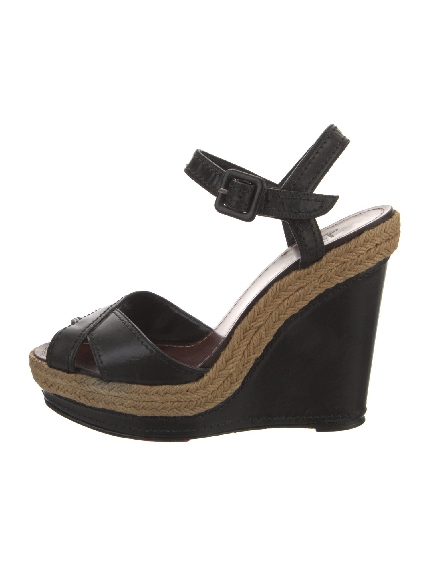 Christian Louboutin Leather Espadrilles