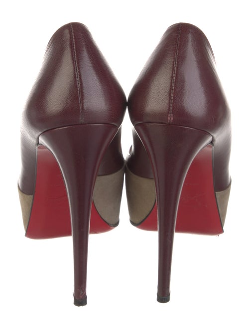 Christian Louboutin Une Plume140 Leather Pumps