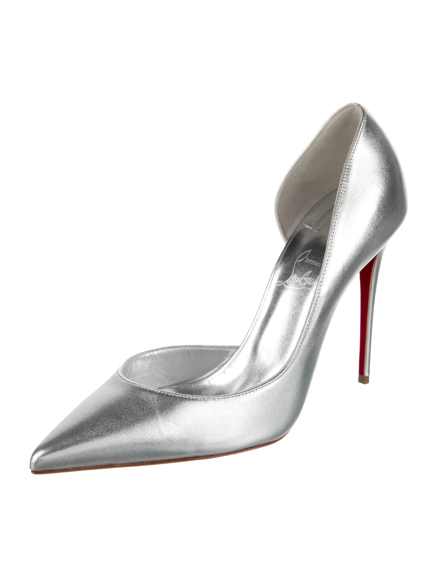 Christian Louboutin Leather D'Orsay Pumps