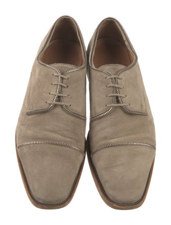 Christian Louboutin Suede Derby Shoes
