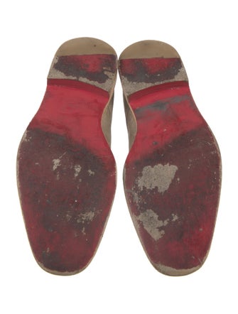 Christian Louboutin Suede Derby Shoes