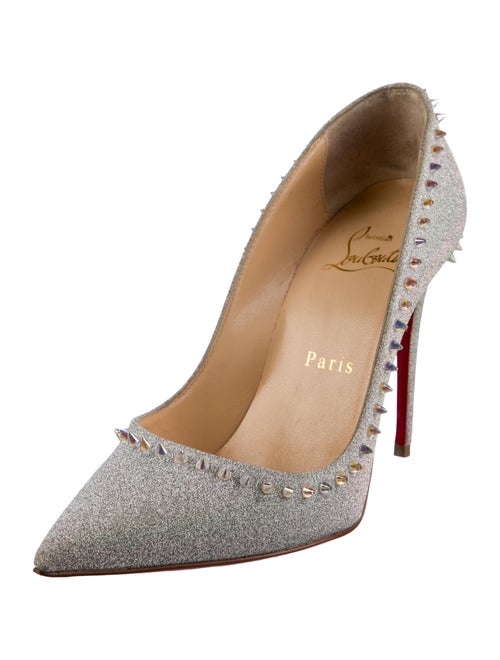 Christian Louboutin Glitter Glitter Accents Pumps