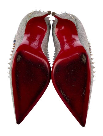 Christian Louboutin Glitter Glitter Accents Pumps