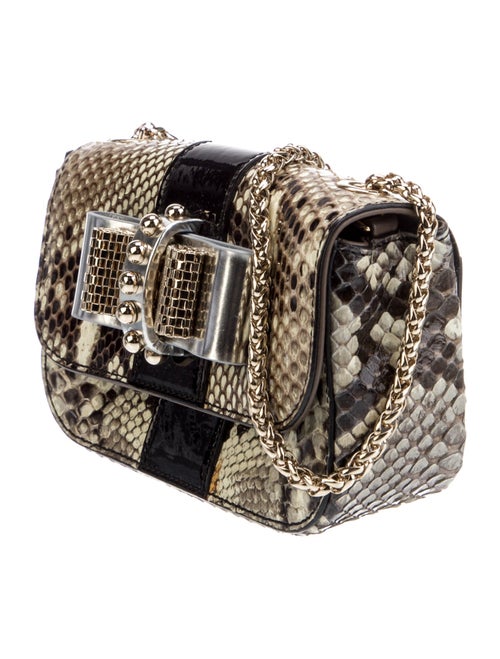 Christian Louboutin Snakeskin Minaudière