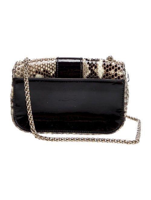 Christian Louboutin Snakeskin Minaudière