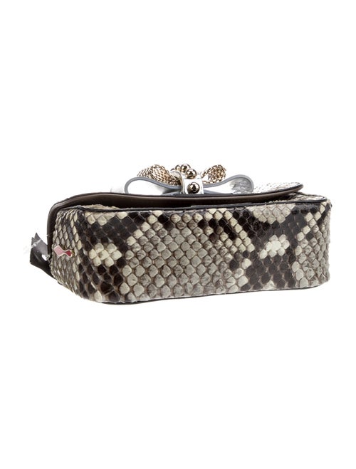 Christian Louboutin Snakeskin Minaudière