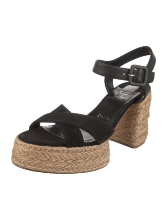 Christian Louboutin Suede Espadrilles