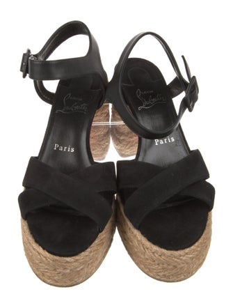 Christian Louboutin Suede Espadrilles