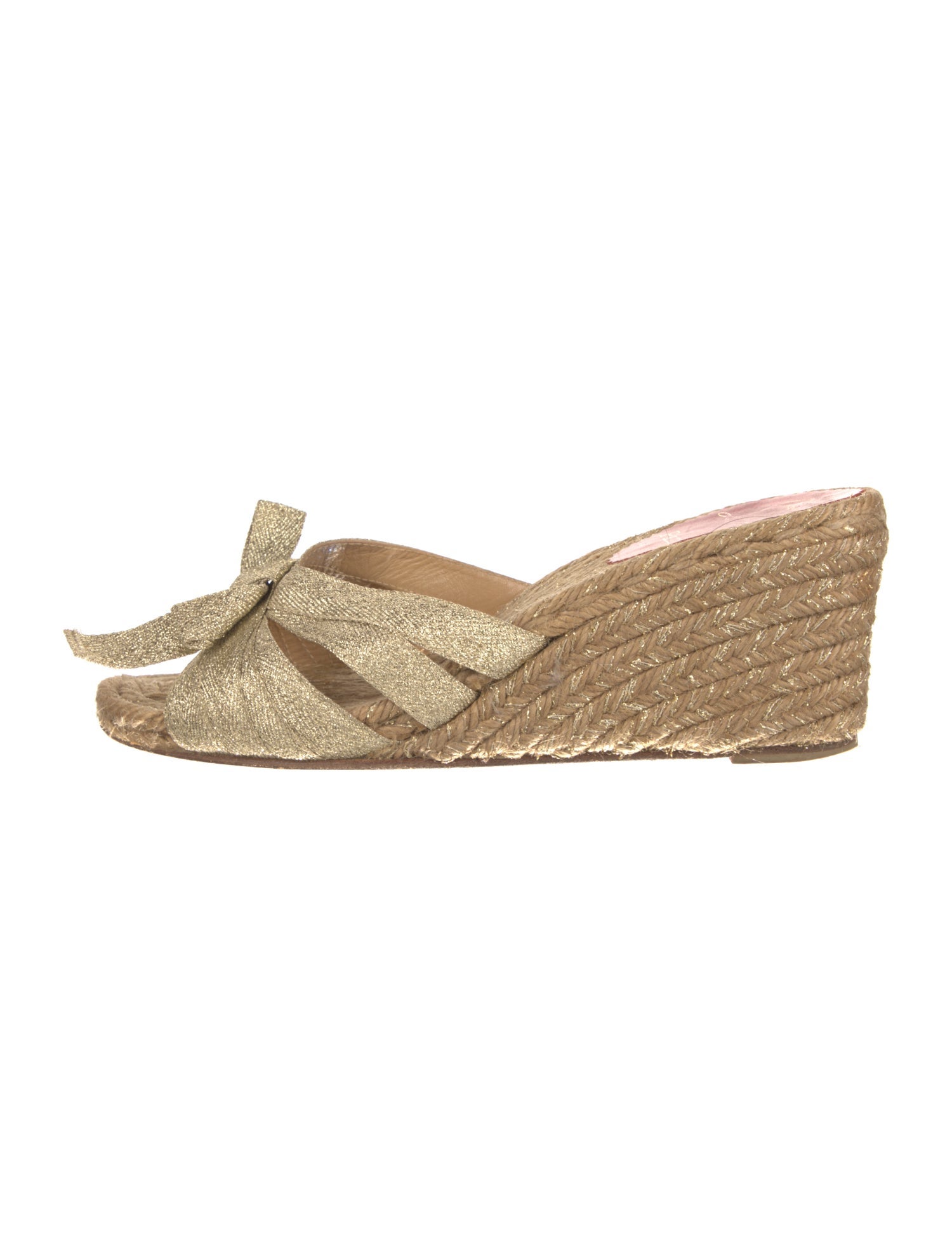 Christian Louboutin Bow Accents Espadrilles