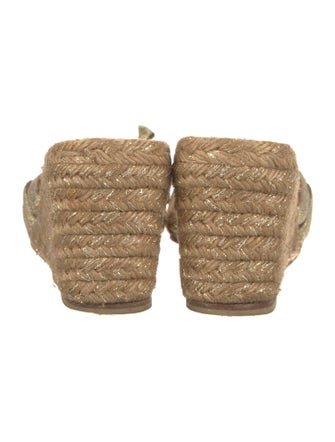 Christian Louboutin Bow Accents Espadrilles