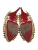 Christian Louboutin Lady Peep Spike Accents Pumps
