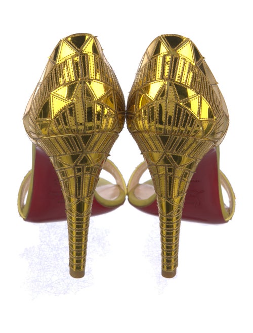 Christian Louboutin Satin Sandals