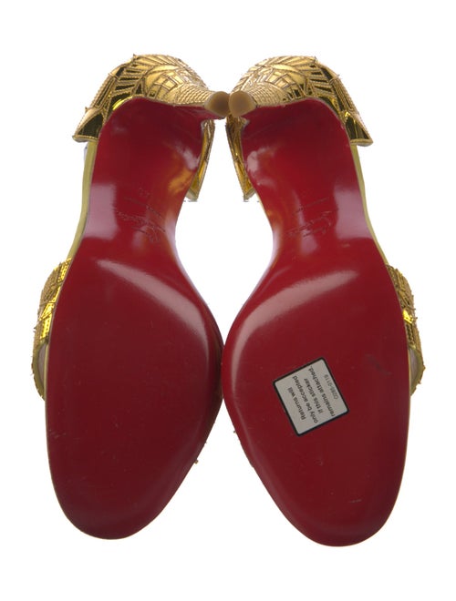 Christian Louboutin Satin Sandals