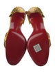 Christian Louboutin Satin Sandals