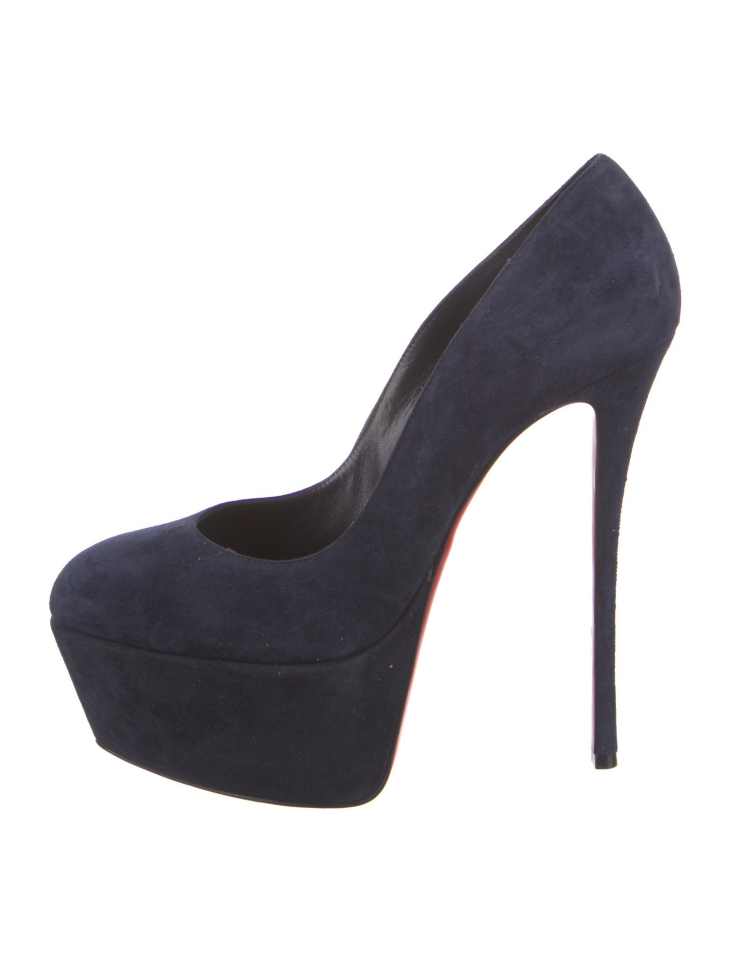 Christian Louboutin Suede Pumps