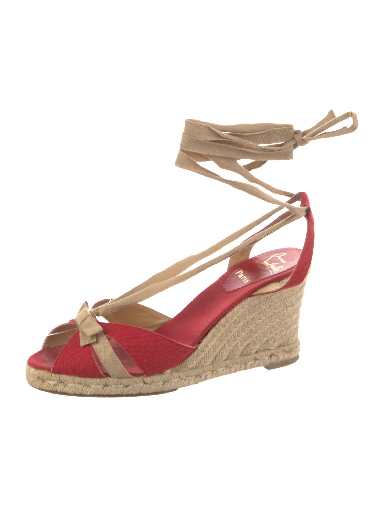 Christian Louboutin Canvas Espadrilles