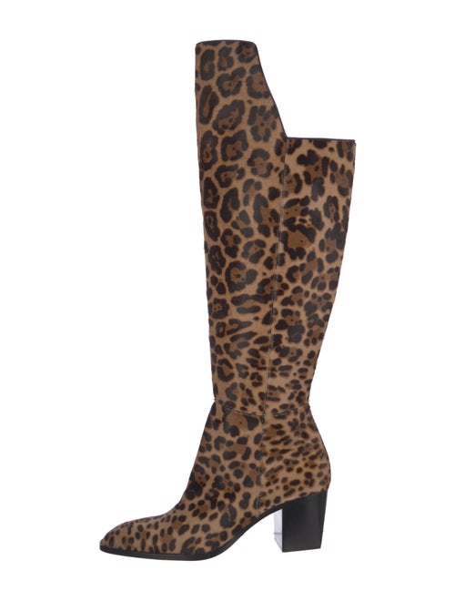 Christian Louboutin Ponyhair Animal Print Boots
