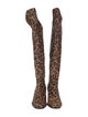 Christian Louboutin Ponyhair Animal Print Boots