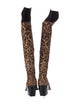 Christian Louboutin Ponyhair Animal Print Boots