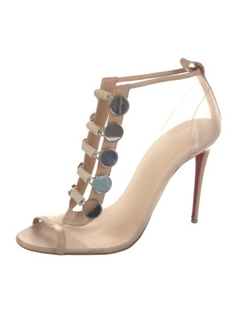 Christian Louboutin Mesh Lace-Up Boots