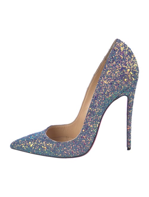 Christian Louboutin So Kate 120 Dragonfly Glitter Pumps