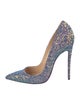 Christian Louboutin So Kate 120 Dragonfly Glitter Pumps