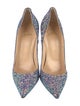 Christian Louboutin So Kate 120 Dragonfly Glitter Pumps
