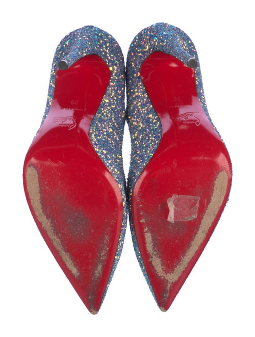 Christian Louboutin So Kate 120 Dragonfly Glitter Pumps