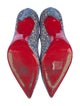 Christian Louboutin So Kate 120 Dragonfly Glitter Pumps