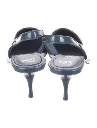 Christian Louboutin Patent Leather Slingback Pumps