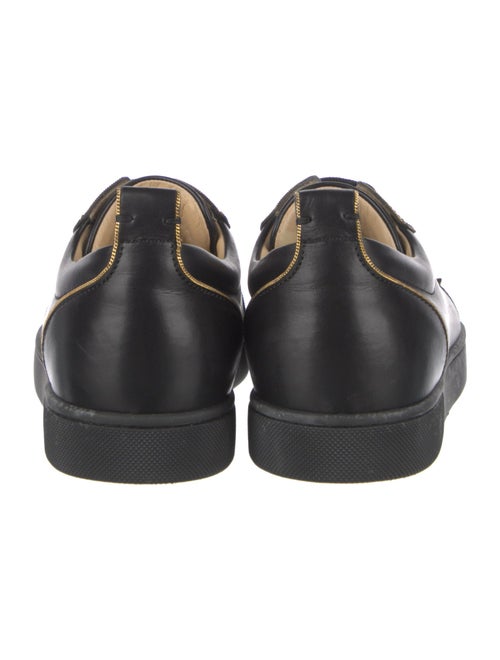 Christian Louboutin Spike Accents Leather Sneakers