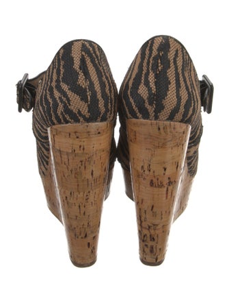 Christian Louboutin Animal Print Sandals